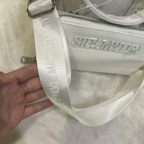 STEVE MADDEN WHITE BWEBBER-M Satchel - Picture 3 of 11